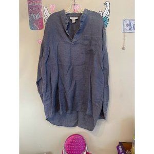 Women's Jus Naturale  Denim Tunic Top